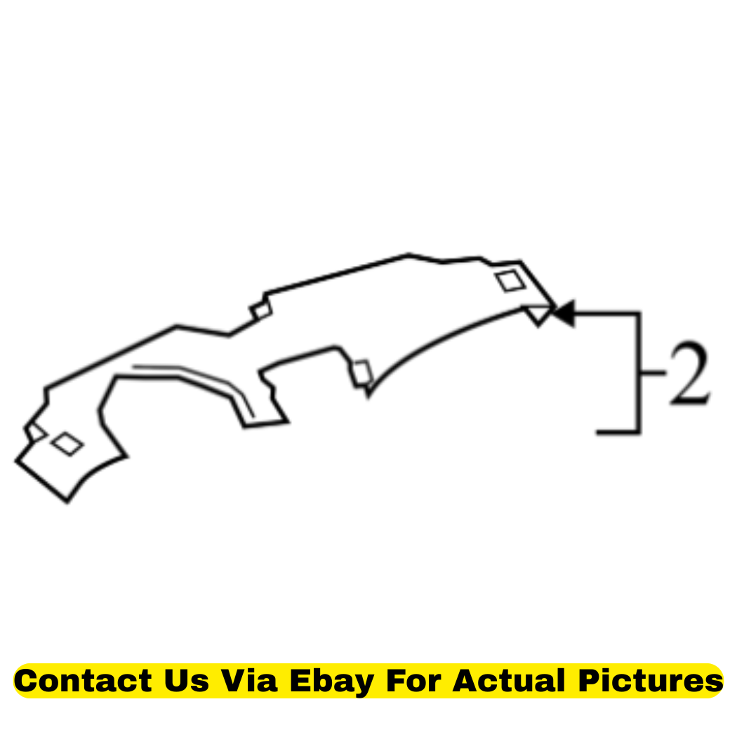 2011 Cadillac CTS Console & Instrument Panel Trim Panel Used OEM