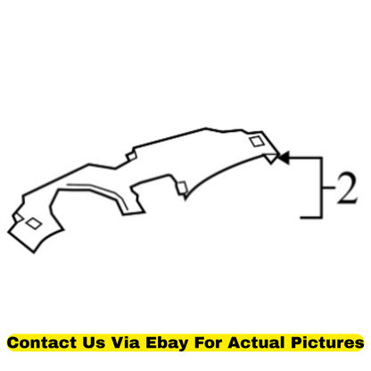 2011 Cadillac CTS Console & Instrument Panel Trim Panel Used OEM