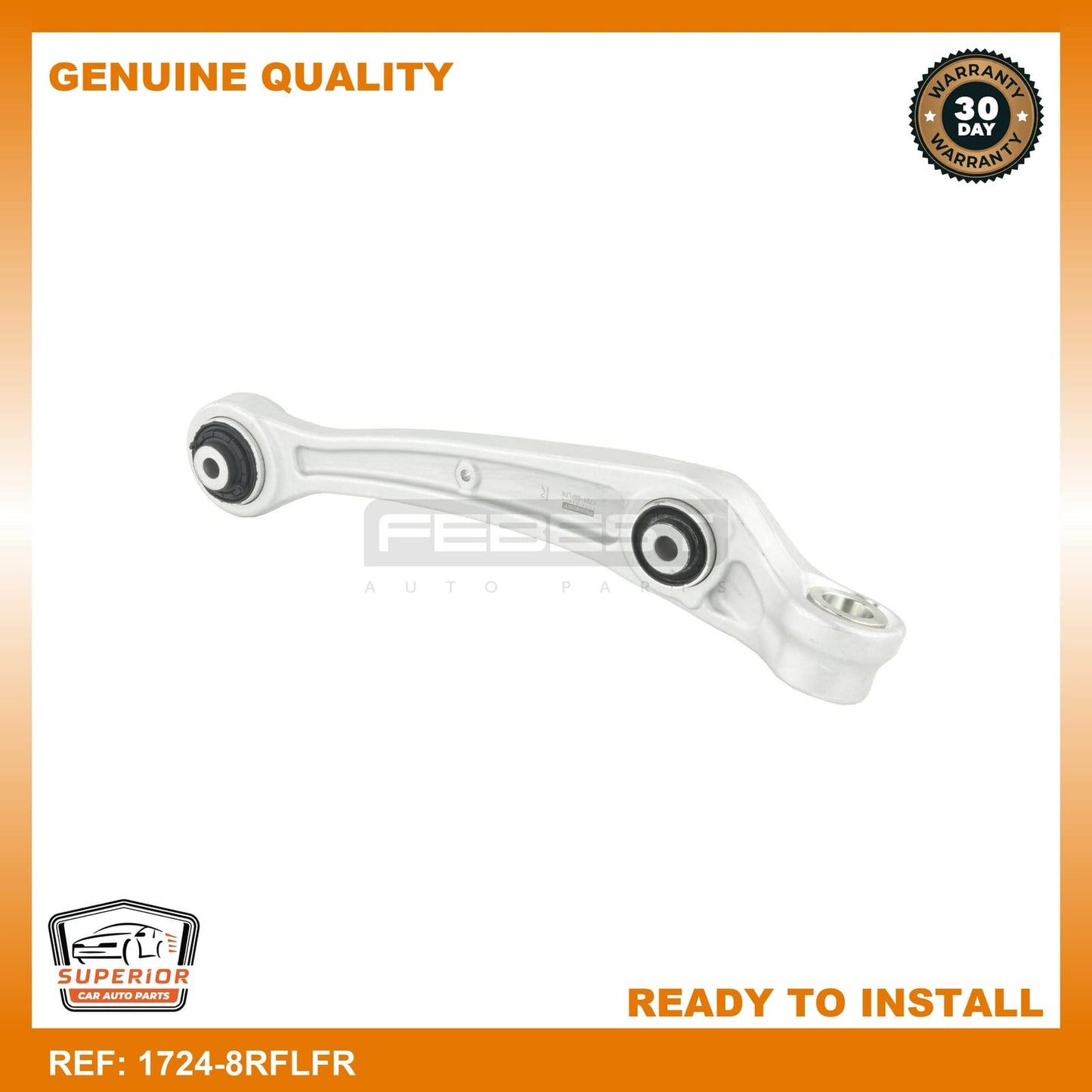 FEBEST 2015-2019 Porsche Macan Right Lower Front Arm 1724-8RFLFR