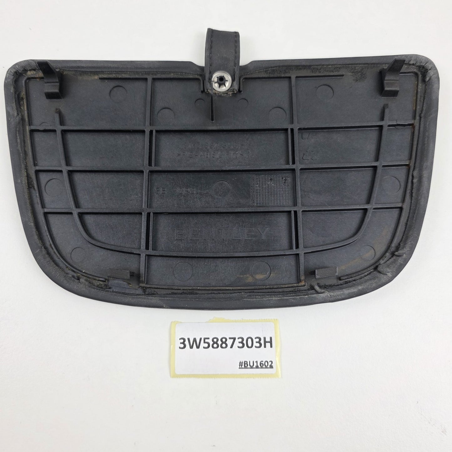 2003-2011 Bentley Flying Spur RL Top Deck Child Latch Leather Cover 3W5887303H