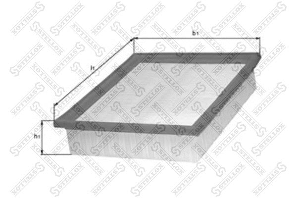 STELLOX 1987-1991 Mazda 626 Air Filter F7113Z00