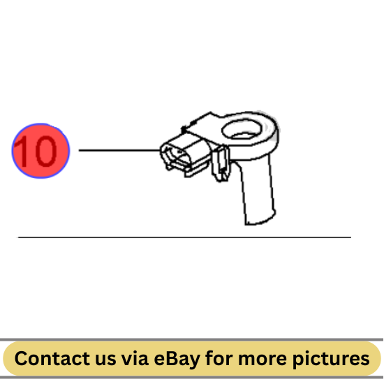 2010 Chevrolet Cruze Battery Current Sensor Used OEM 13505369