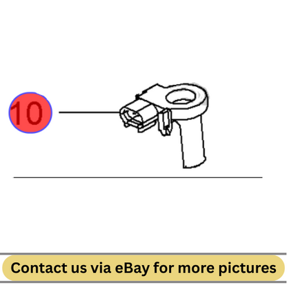 2010 Chevrolet Cruze Battery Current Sensor Used OEM 13505369