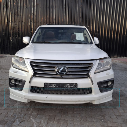 2013 - 2014 Lexus LX 570 Front and Rear Spoiler OEM PZ321-60130 PZ321-60160