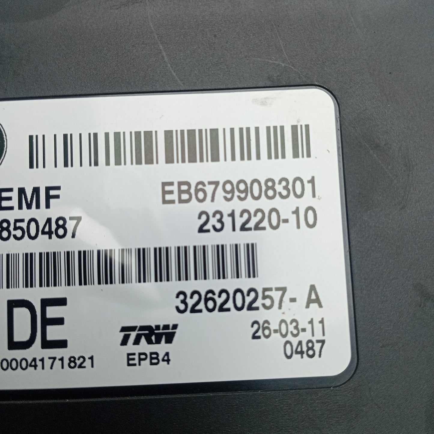 2011-2017 BMW F11 Parking Brake Control Unit 23122010
