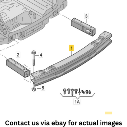2013 Audi Q5 Rear Bumper Carrier Used OEM 8R0807313B