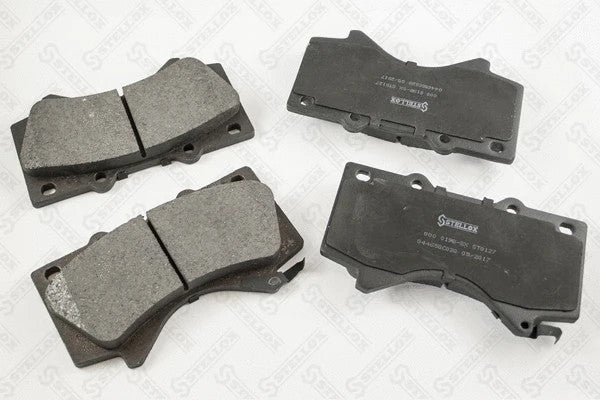 STELLOX 2007-2017 Toyota Sequoia Front Disc Brake Pad Kit 044650C020