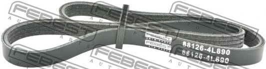 FEBEST 2015 Hyundai ix35 Poly-V Belt 4 Ribs 88126-4L890