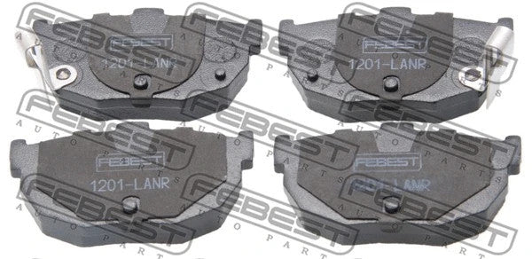 FEBEST 2003-2008 Hyundai Elantra Brake Pad Set 1201-LANR