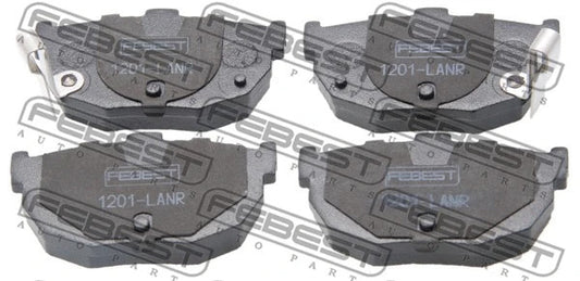 FEBEST 2003-2008 Hyundai Elantra Brake Pad Set 1201-LANR