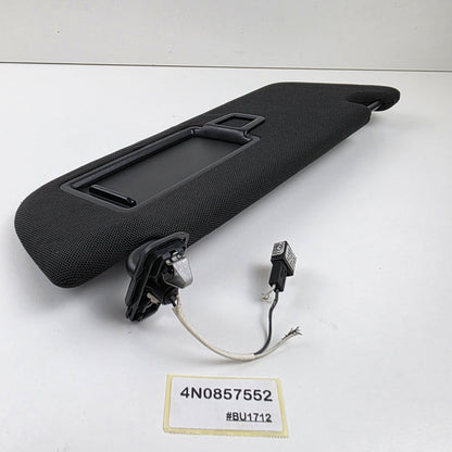 2019-2021 Audi S8 SUN VISOR RIGHT PASSENGER SIDE 4N0857552