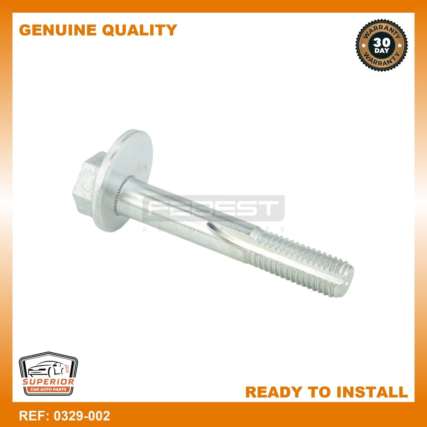 Febest 2012-2019 Land Rover Range Rover Evoque Camber Adjusting Bolt 0329-002