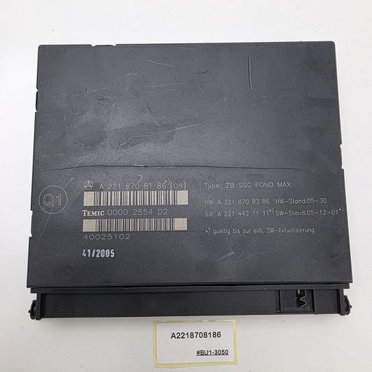 2002-2005 Mercedes-Benz CL Rear Seat Control ECU Module A2218708186