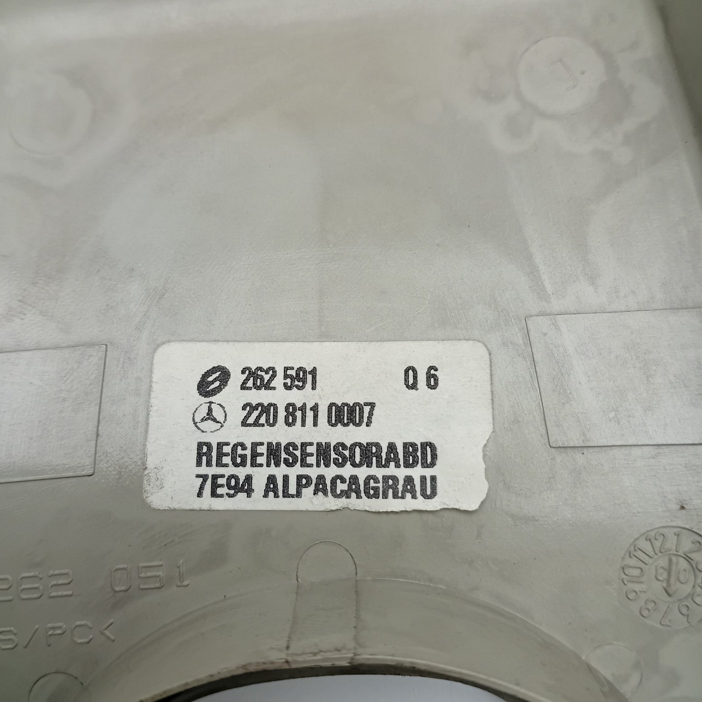 2000-2006 Mercedes W215 REAR VIEW MIRROR 2208110007