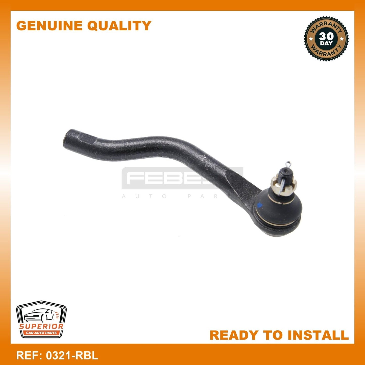 FEBEST 2004-2008 Honda Odyssey Steering Tie Rod End Left 0321-RBL