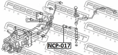 FEBEST NISSAN Injector Oil Seal NCP-017