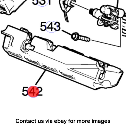 2018 Cadillac CTS Fuel Rail Noise Shield Used OEM 12627088