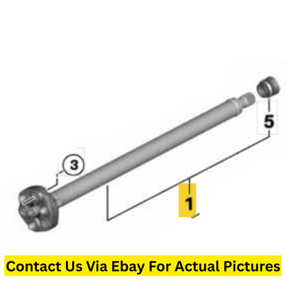 2009 BMW X5 Front Drive Shaft Assembly Used OEM 26207556019