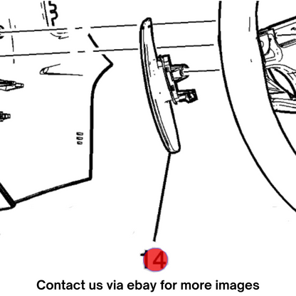 2018 Cadillac CTS Manual Shift Auxiliary Position Switch Used OEM 23133991