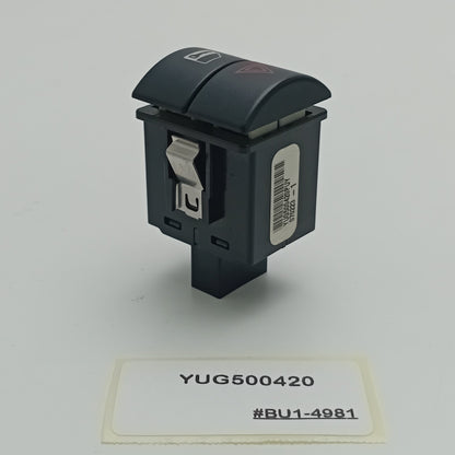 2007-2012 Land Rover Range Rover Hazard Warning Switch YUG500420