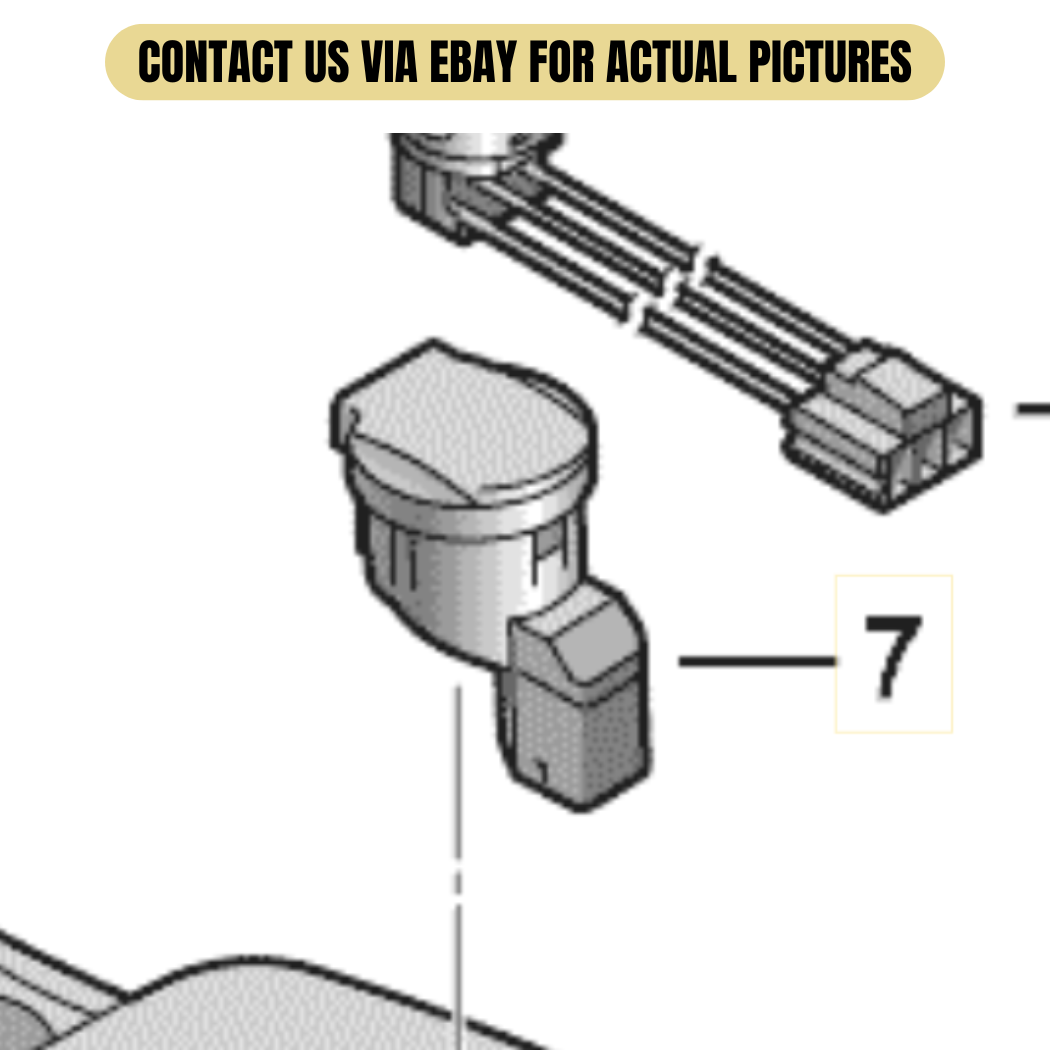 2012 Audi A4 Clamp, Sleeve with Hinged Cover Used OEM 3D0919341H