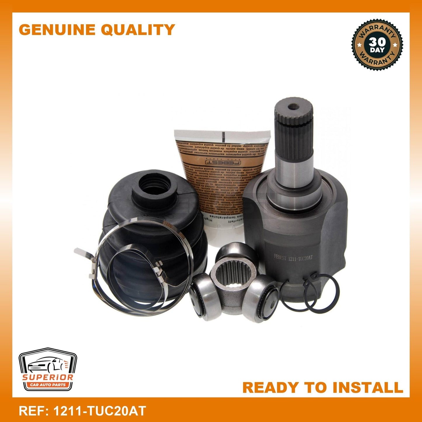 FEBEST 2005-2010 Hyundai Tucson Cv Joint 1211-TUC20AT