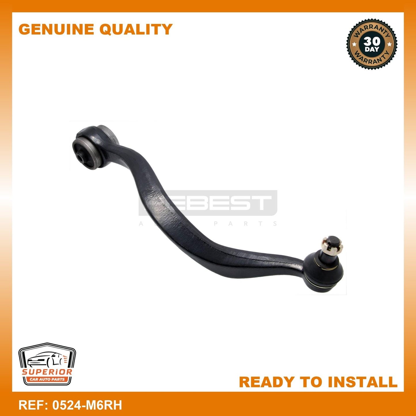 FEBEST 2006-2007 Ford Fusion Right Lower Front Arm 0524-M6RH