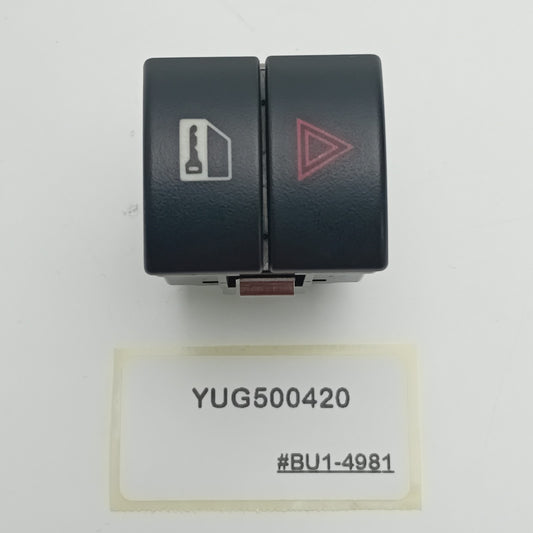2007-2012 Land Rover Range Rover Hazard Warning Switch YUG500420