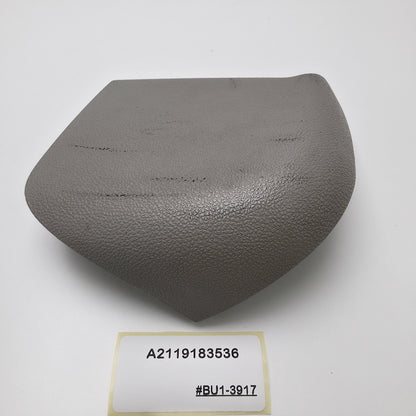 2003-2009 Mercedes E350 FRONT LEFT LOWER SEAT PLASTIC TRIM A2119183536