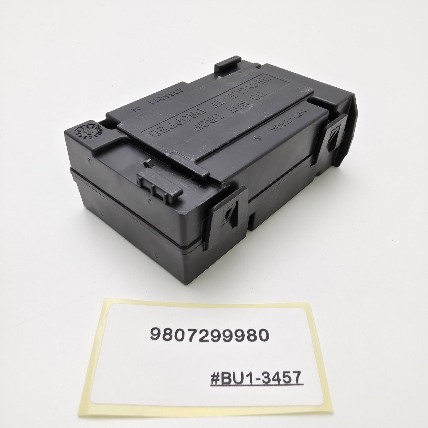 2015 Peugeot Partner TYRE PRESSURE CONTROL MODULE 9807299980