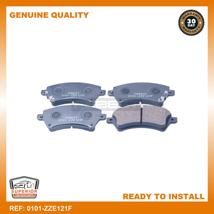 FEBEST 2000-2008 Toyota Corolla Disc Brake Pad Set 0101-ZZE121F