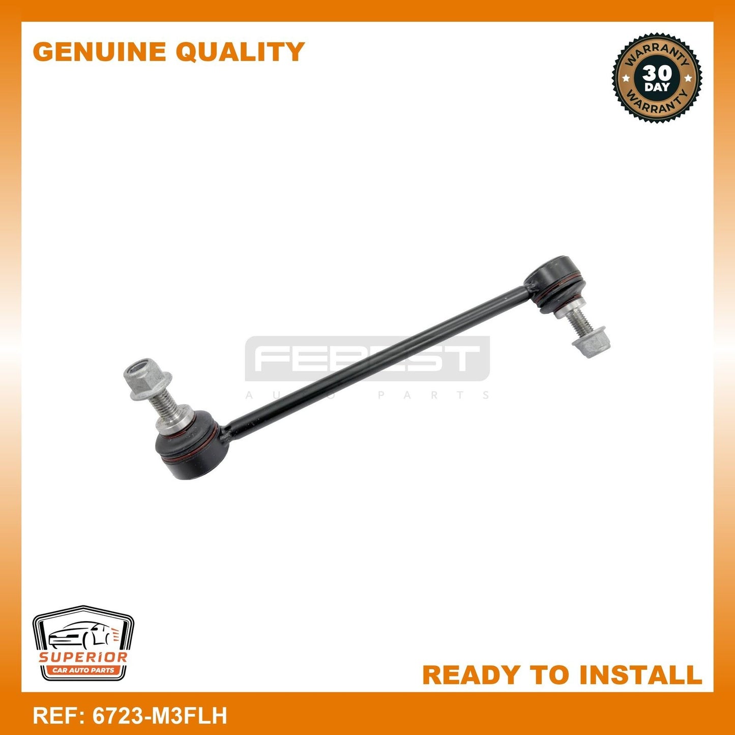 FEBEST Tesla Motors Front Left Stabilizer Link 6723-M3FLH