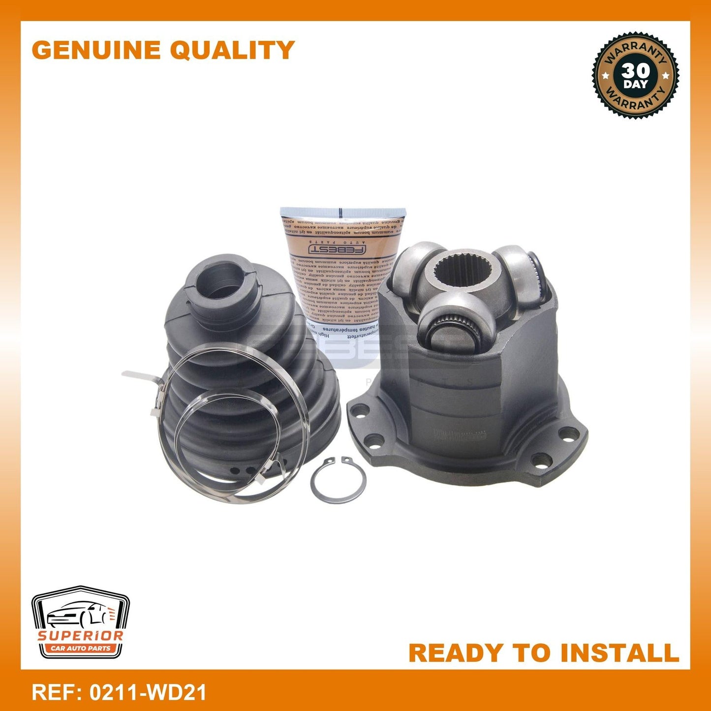 FEBEST NISSAN Inner CV Joint 0211-WD21
