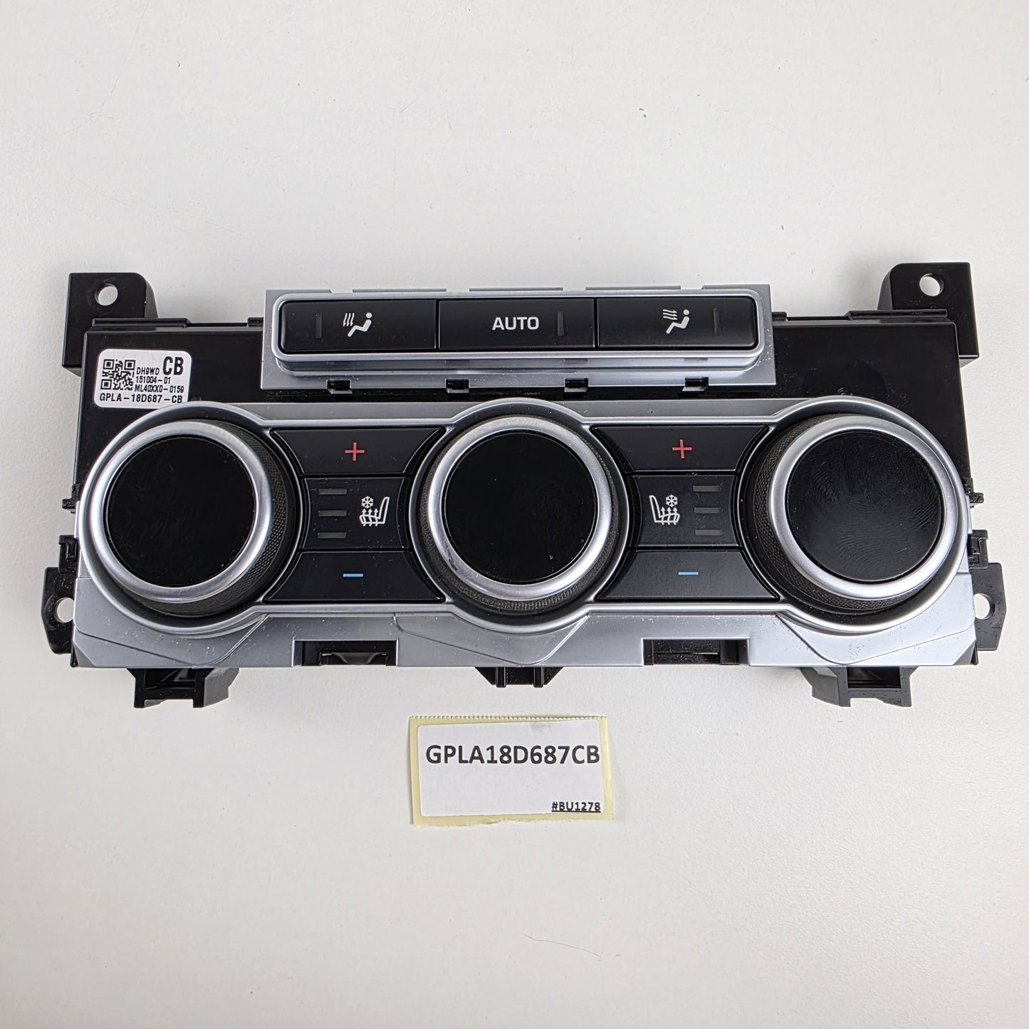 2013-2021 Range Rover L405 Rear Climate Control Panel GPLA18D687CB