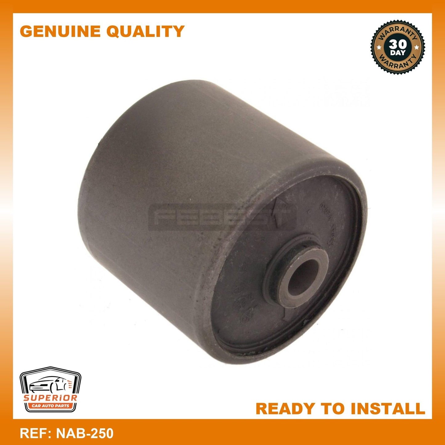 Febest Nissan 55046-VE010 Arm Bushing For Upper Lateral Control Rod NAB-250