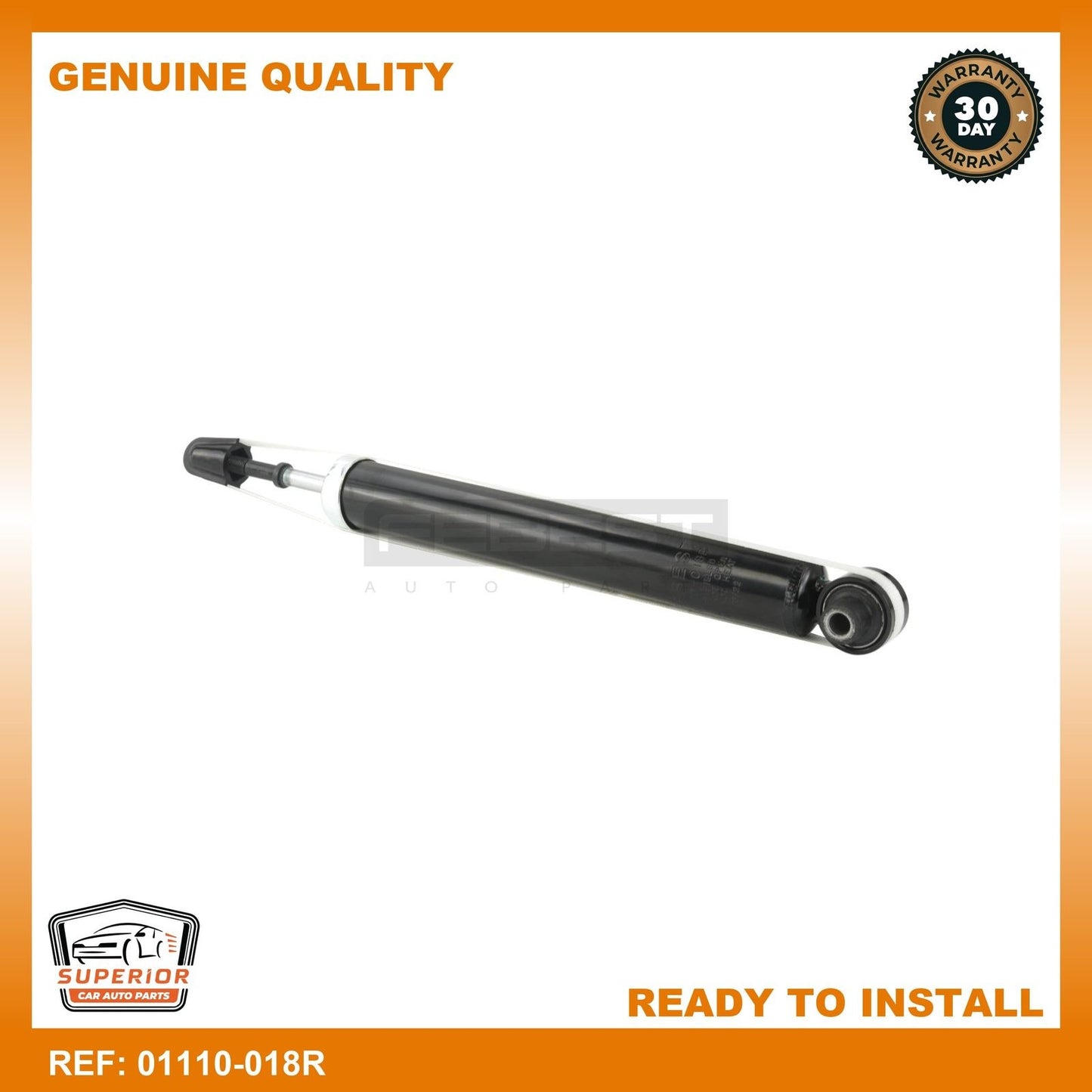 FEBEST TOYOTA Rear Shock Absorber Gas Twin Tube 01110-018R
