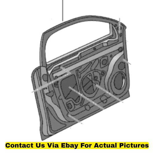 2013 Volkswagen Jetta Left Front Door Used OEM 5C6831055B