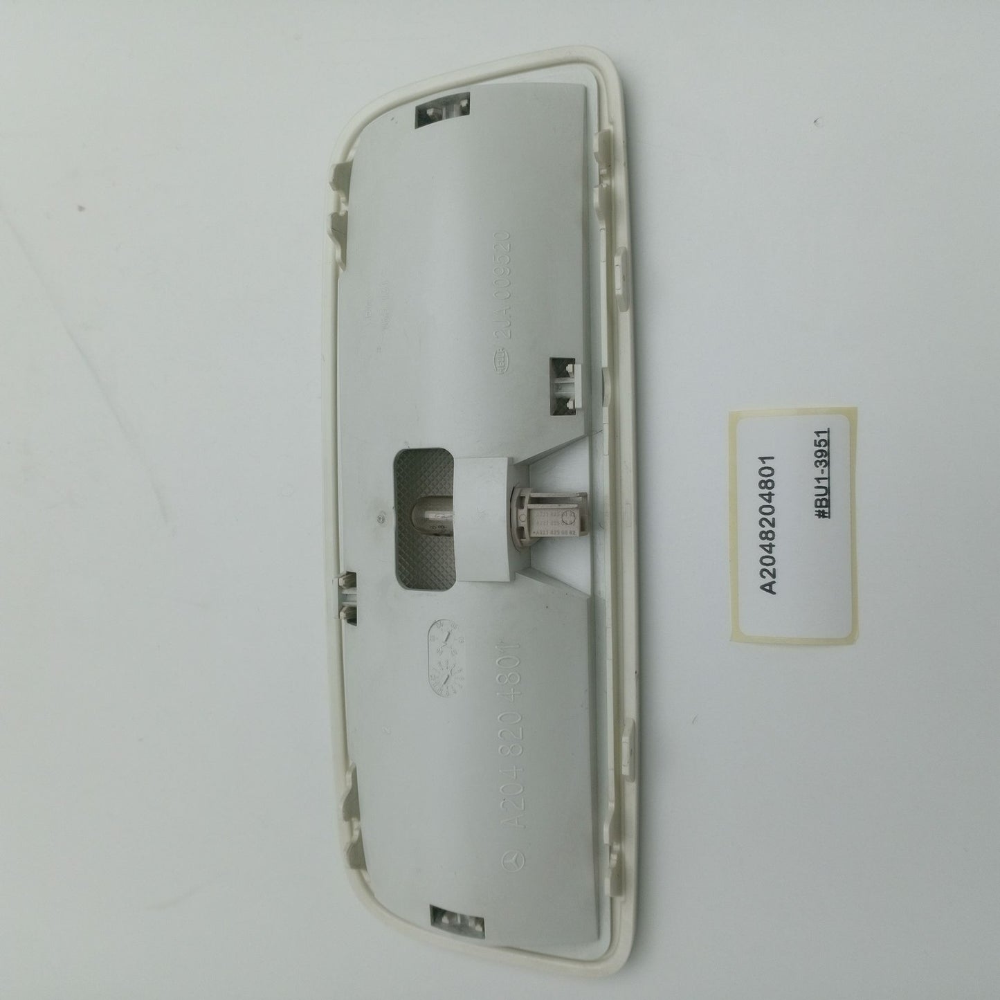 2011-2016 Mercedes C Rear Overhead Dome Light Reading Lamp A2048204801