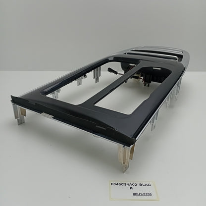 2019 Jaguar XJ CENTER CONSOLE CHROME BEZEL F046C34A02_BLACK