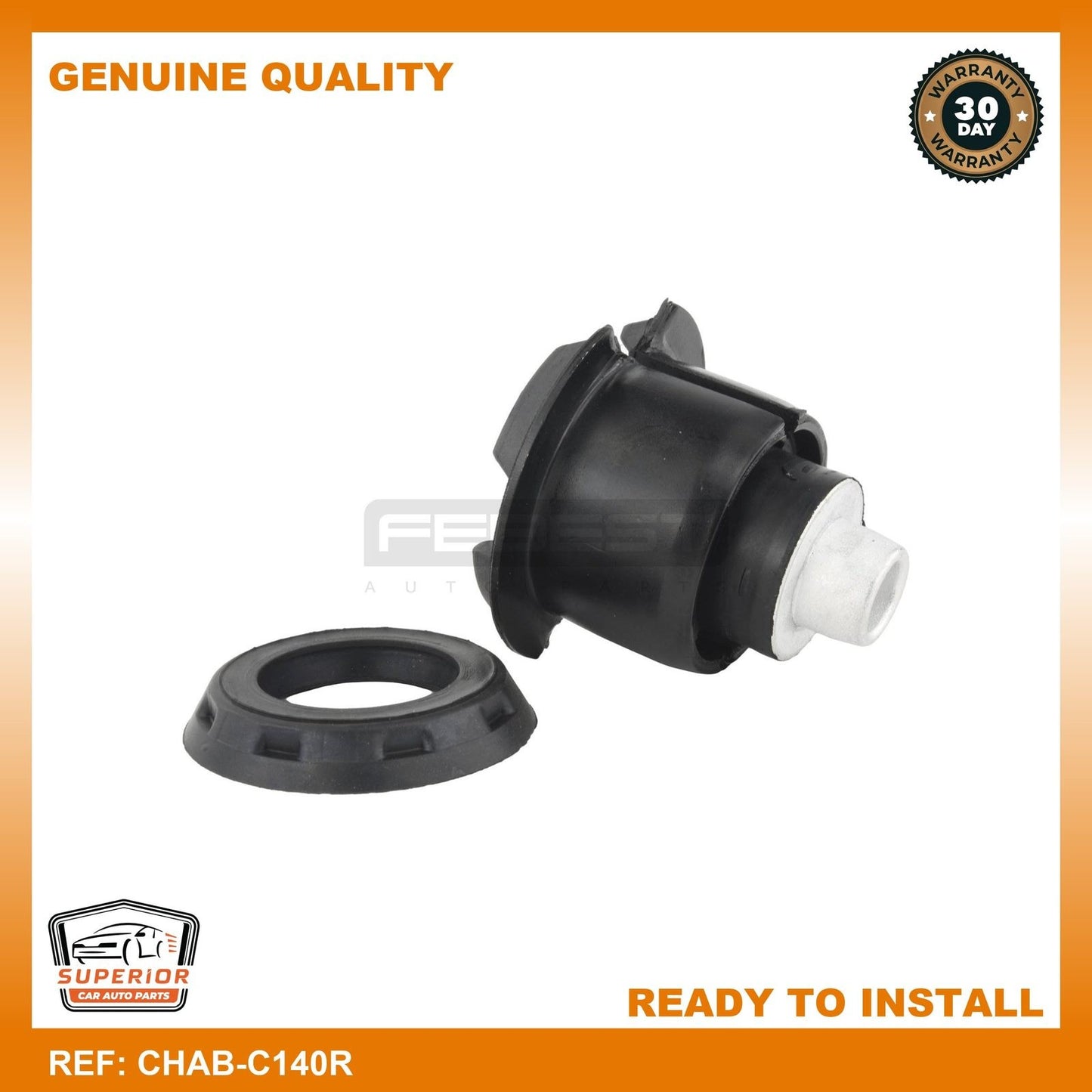 GM Chevrolet Captiva Equinox Rear Axle Beam Bushing FEBEST CHAB-C140R 23458146