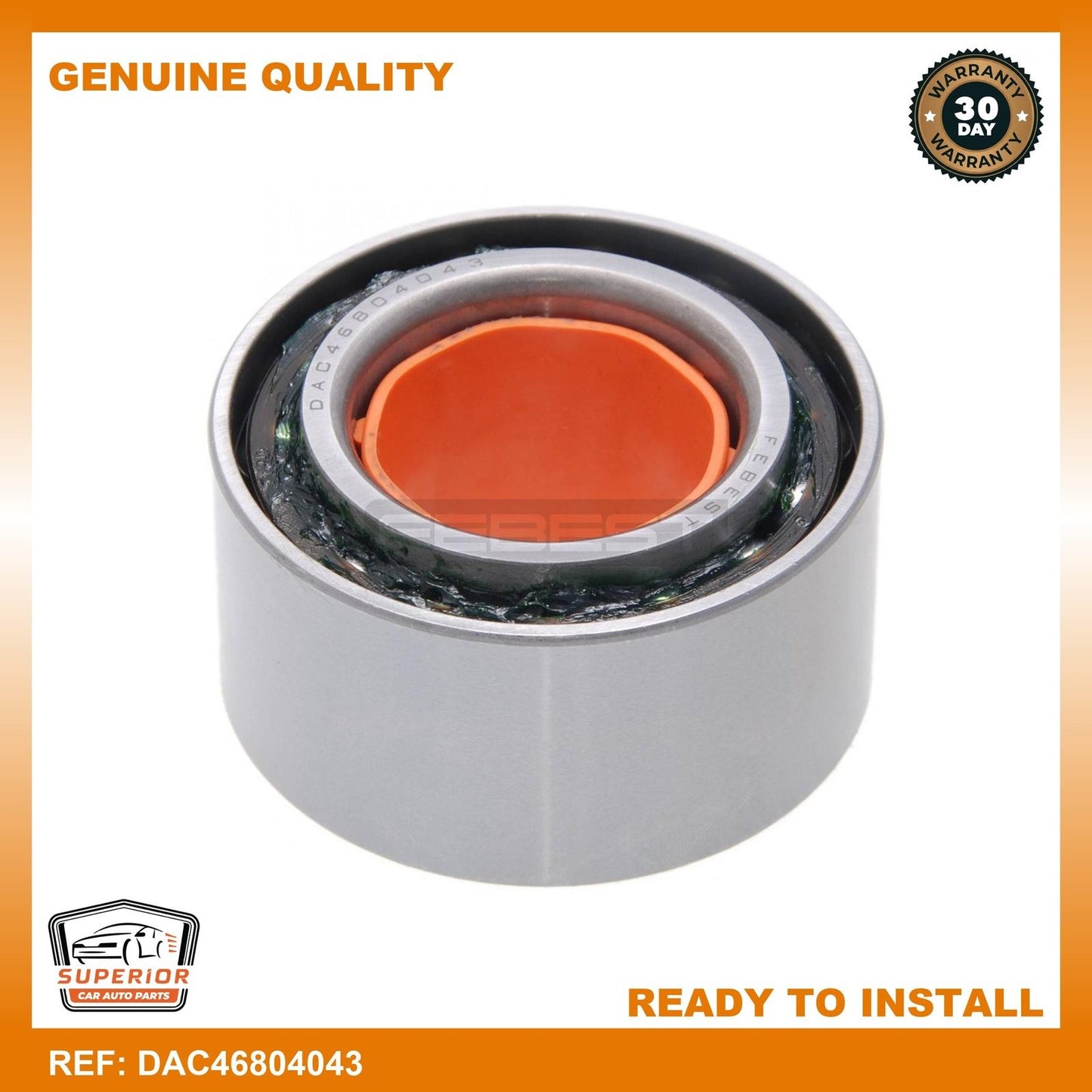 FEBEST NISSAN Front Wheel Bearing DAC46804043