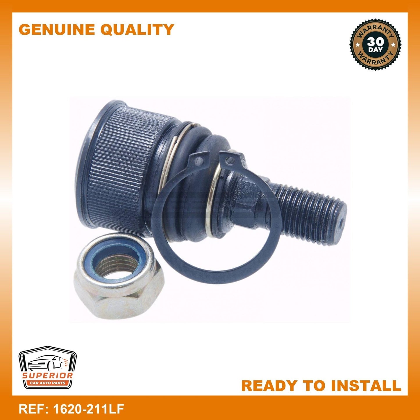 FEBEST Mercedes-Benz 211 323 00 Ball Joint Front Lower Arm 1620-211LF