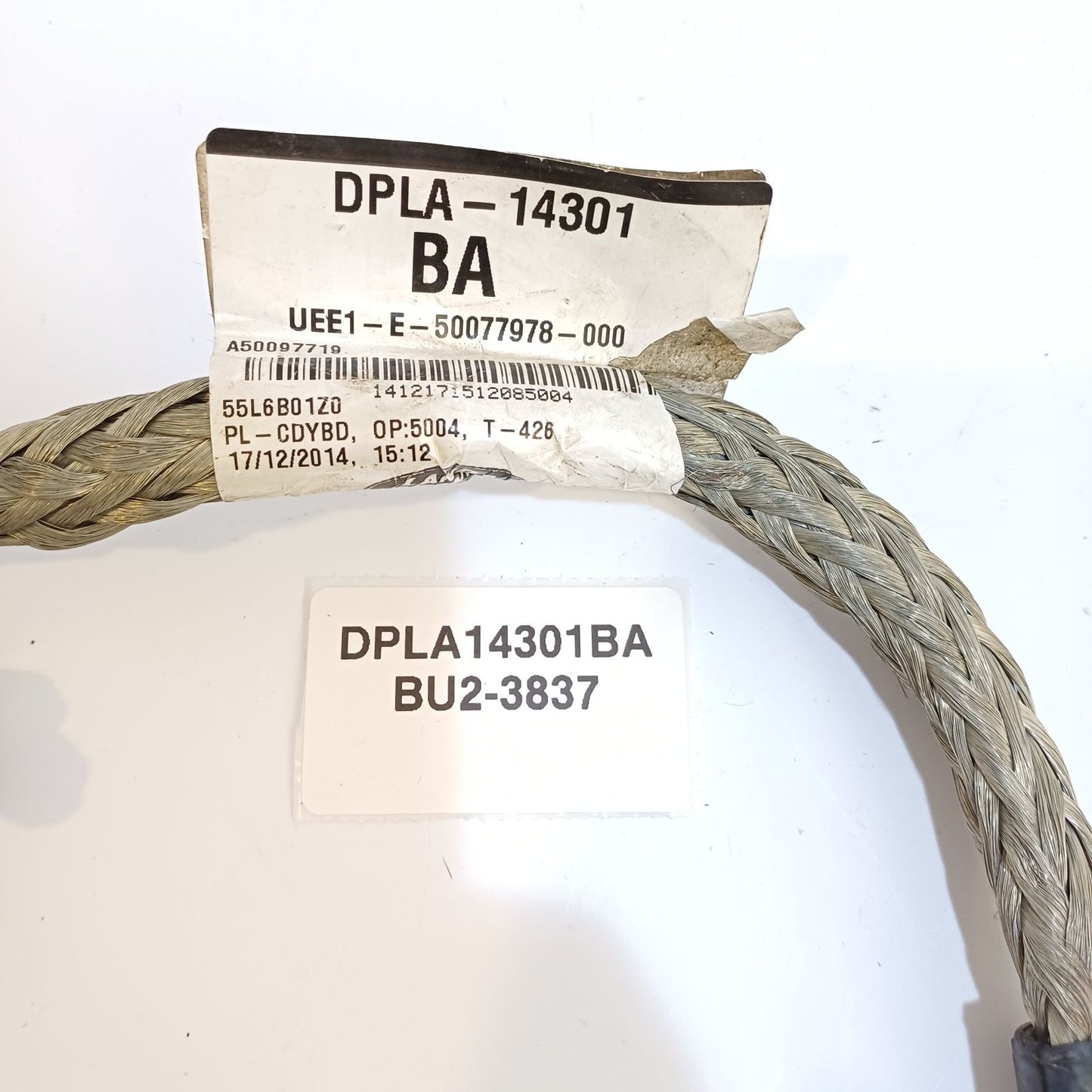 2014-2017 Land Rover Range Rover Sport Negative Ground Battery Cable DPLA14301BA