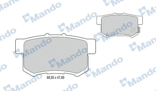 MANDO 2001-2009 Honda CR-V Brake Pad Set MBF015128