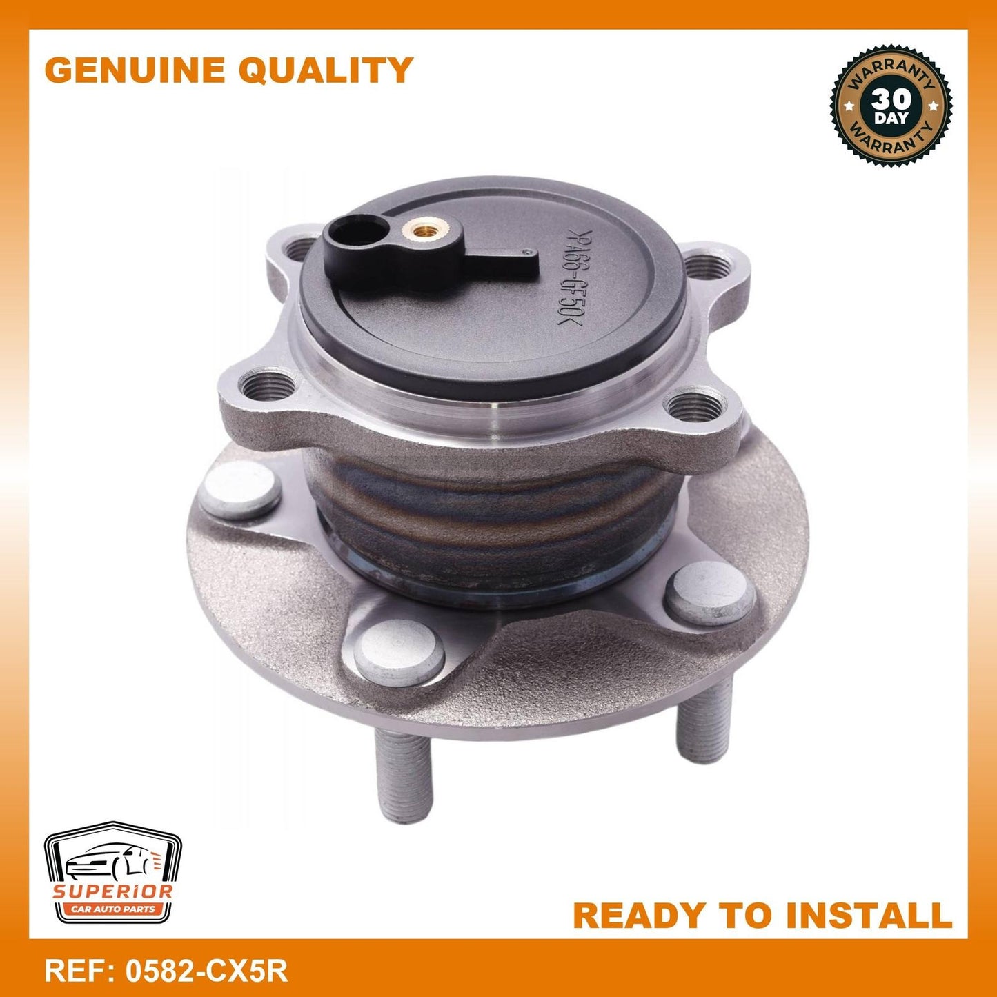 FEBEST 2013-2018 Mazda 3 Rear Wheel Hub 0582-CX5R