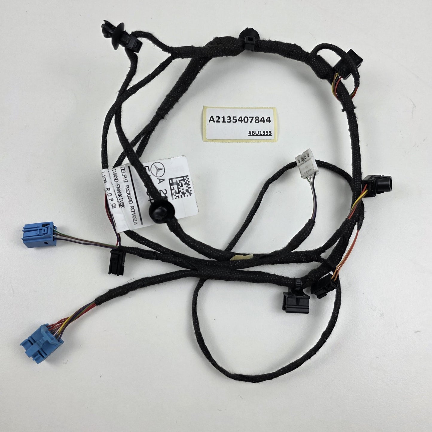 2018-2020 Mercedes E63 S Rear Left Door Wire Harness A2135407844