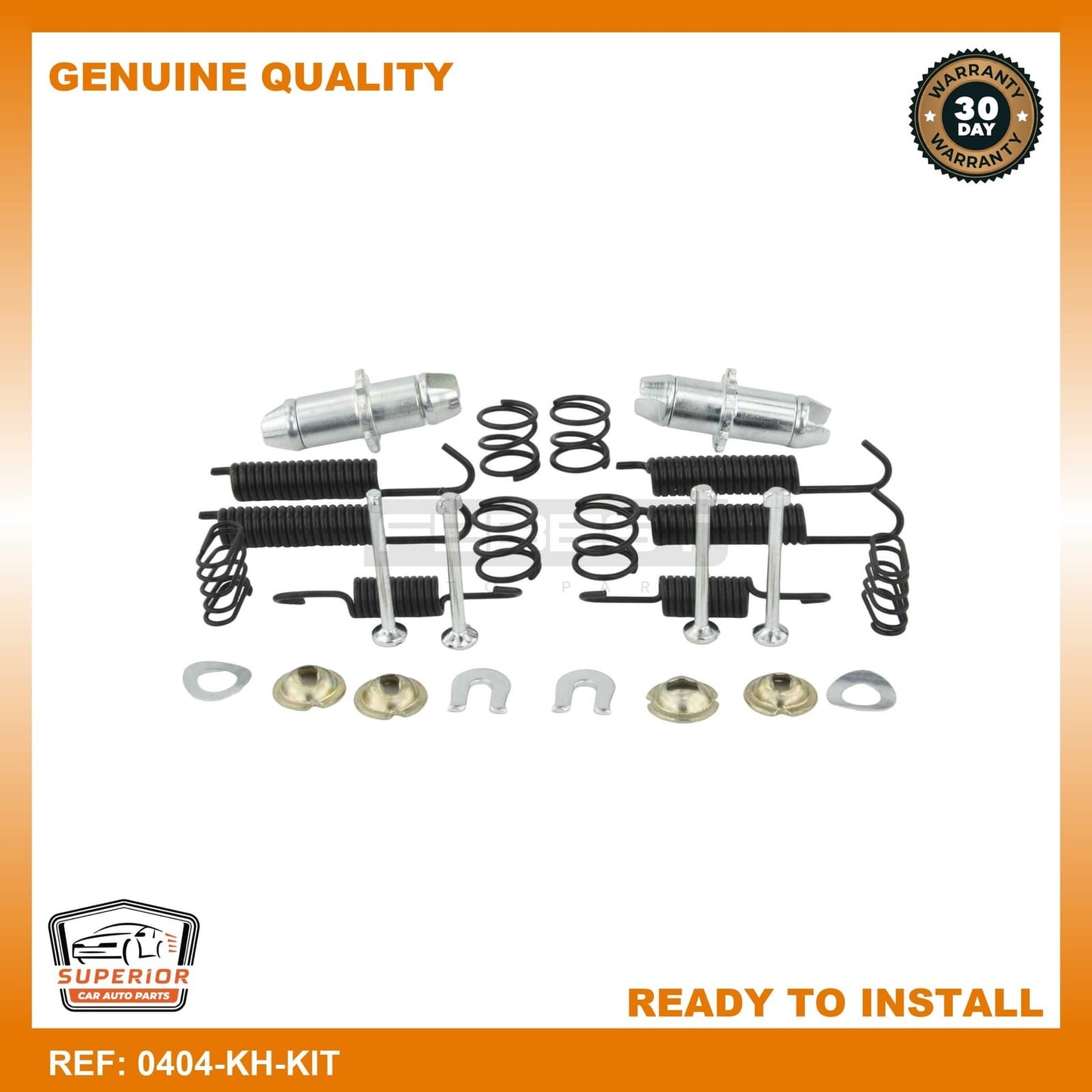 FEBEST 2013-2015 Mitsubishi ASX Brake Shoe Fitting Kit 0404-KH-KIT