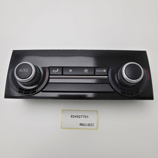 2009-2015 BMW 740i Rear AC Climate Control Switch 924527701
