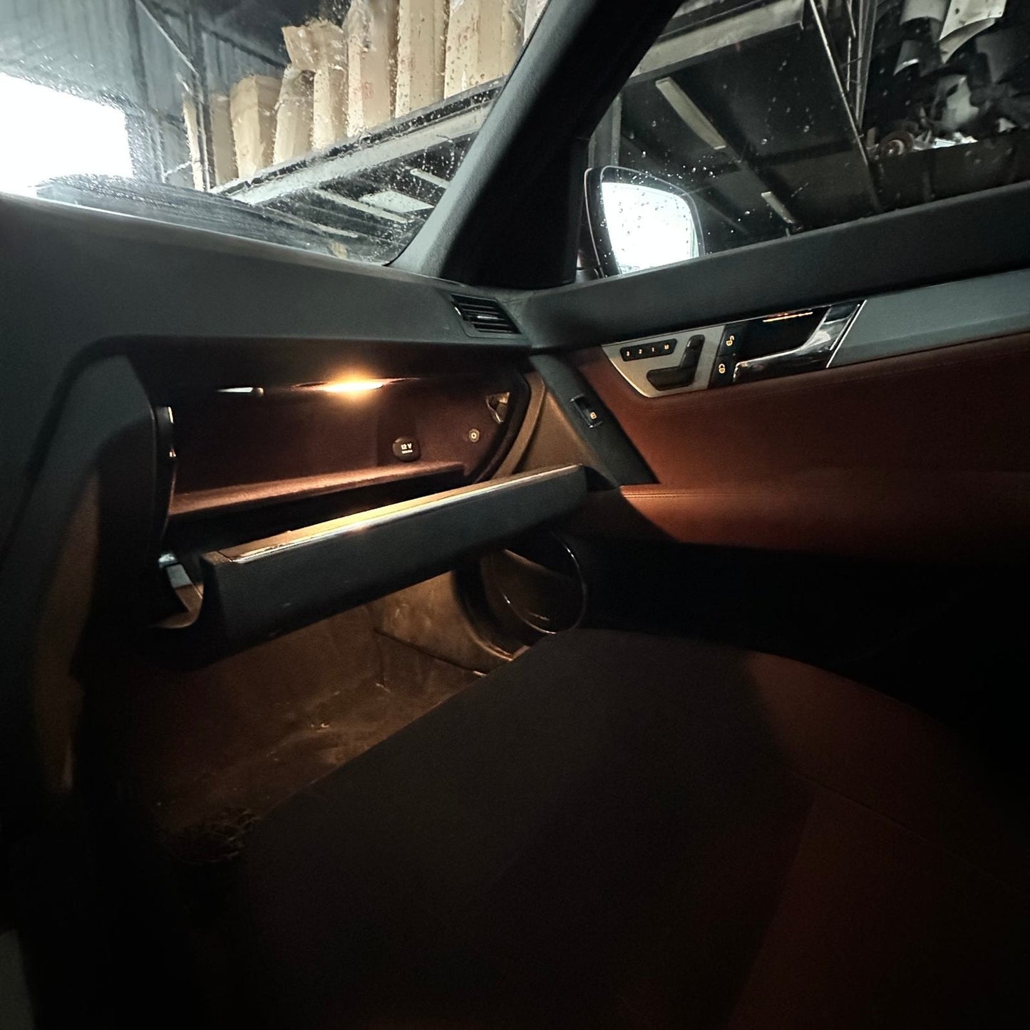Mercedes-Benz C350 Cover Driver Side Under Instrument Panel A2046800182