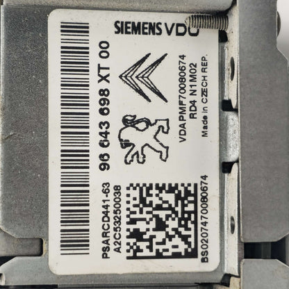 1973 Peugeot 207 CONTINENTAL SIEMENS VDO RD4N1M CD MP3 Car Radio 96643698XT